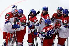 Češi slaví vítězství v zápase MS 2025 Česko - Švýcarsko