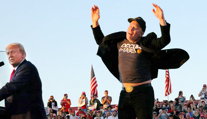 Zlaté časy Trumpa a Muska: fotografie, které dnes působí jako z jiného světa