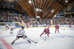 Utkání Sparta - Kanada na Spengler Cupu 2022