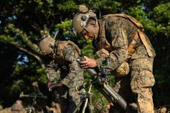 Americká námořní pěchota ze základny Camp Pendleton, US Marine Corps.