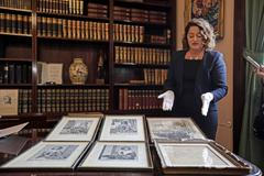 Ministr zahraničních věcí Jan Lipavský představil pozůstalost z londýnského bytu Jana Masaryka (17. 7. 2025).