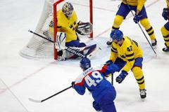 OH 2022, Peking, hokej, utkání o 3. místo, Slovensko - Švédsko,