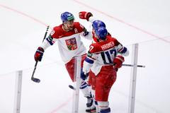 Češi slaví vítězný gól v zápase MS 2025 Česko - Švýcarsko