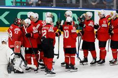 Švýcarští hokejisté na MS 2024 v Praze