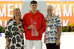 Jakub Menšík - Novak Djokovič, finále Miami 2025