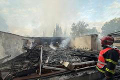 Bílý kámen požár restaruace