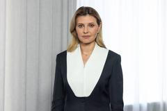 První dáma Ukrajiny Olena Zelenská