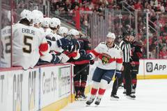 NHL: Stanley Cup Playoffs-Florida Panthers at Carolina Hurricanes