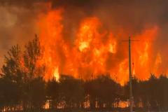 Kanada, lesní požáry,