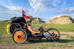 Handbike Kyrgyzstán