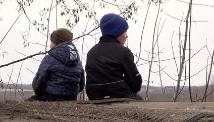 "Děti jsou válkou poznamenané," říká Varvary, vdova po ukrajinském vojákovi a matka dvou synů