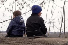 "Děti jsou válkou poznamenané," říká Varvary, vdova po ukrajinském vojákovi a matka dvou synů