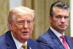 Donald Trump Pete Hegseth