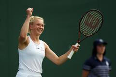 Kateřina Siniaková na Wimbledonu 2025