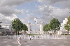 výstaviště, vizualizace, projekt, veřejné prostranství