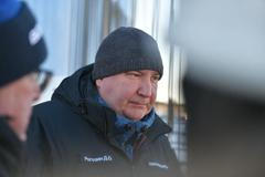 Rogozin sdílel video ze scénky, kde si z něj komedianti "vystřelili", na sociální síti Telegram