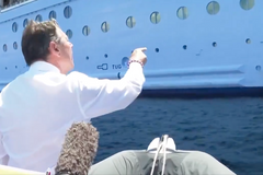 Starosta Nice, Christian Estrosi, Azurové pobřeží, přístav, loď