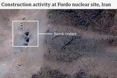 satelitní snímek, fordo, uran, irán