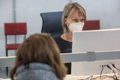 Registrace, administrativa, systém, Očkovací centrum Tábor, očkování, koronavirus, zimní stadion, Jihočeský kraj