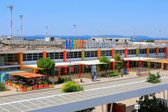 The Marseille-Provence airport in Marignane