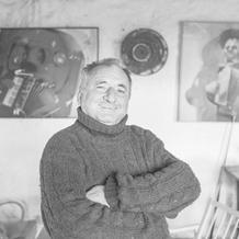 Muzikant a malíř Václav Koubek