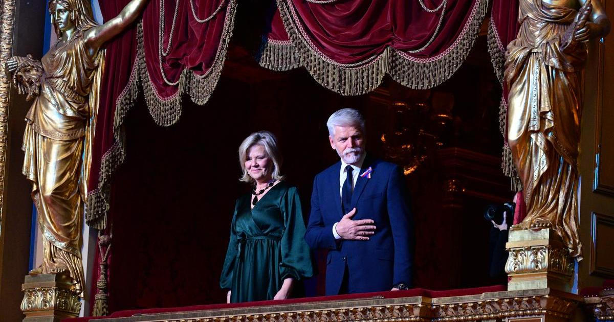 Eva Pavlová, manželka prezidenta, Petr Pavel, prezident, politik, prezidentská lóže, Národní divadlo, Ceny Paměti národa