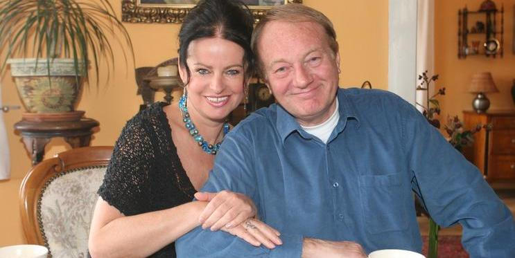 Luděk Sobota s manželkou Adrienou