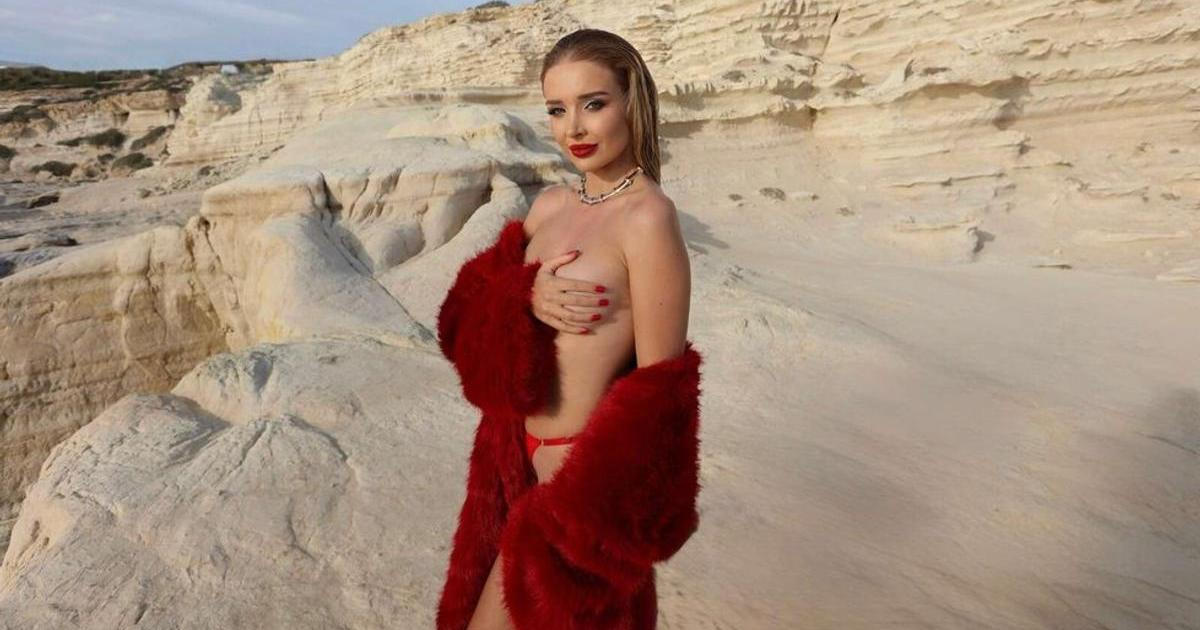 Nicole Šáchová na prosincové titulce časopisu Playboy