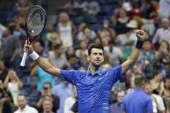 Novak Djokovič ve 3. kole US Open 2019.
