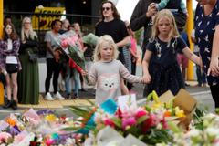 Nový Zéland den po střelbě na mešity smutek pohřeb