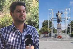 Šrámek: Sochu Koněva není možné chránit, chceme ji znovu zakrýt a zabránit vandalství