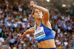 Oštěpařka Nikola Ogrodníková na Diamantové lize v Curychu