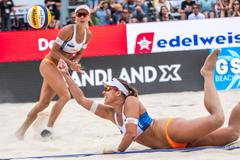 Barbora Sluková a Markéta Hermannová v Gstaadu 2019