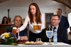 Miloš Zeman Vysočina pivo Vladislav minipivovar Heřman 2019