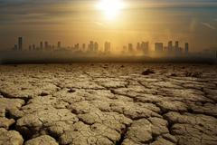 Globální oteplování, ilustrační foto.