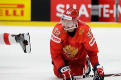 Česko - Rusko v souboji o bronz na MS 2019: Jevgenij Kuzněcov