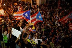 Protesty v Portoriku