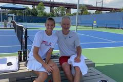 Karolína Plíšková a John McEnroe