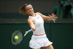 Karolína Muchová ve čtvrtfinále Wimbledonu 2019