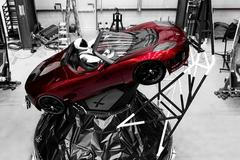 Tesla Roadster na palubě Falcon Heavy.
