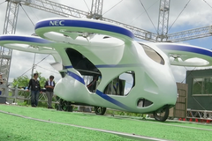 Japonci testují eVTOL, elektrické létací auto
