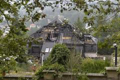 Krejčířova vila / Požár / 20. 8. 2019