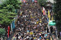 Protesty v Hongkongu