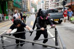 Demonstrace v Hongkongu, 21. a 22. 9. 2019