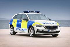 Škoda pro britské záchranné složky