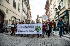 Přímý přenos: Studentský protest za klima