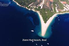 Krásy Jadranu z letadla: Přes národní park Kornati k Boce Kotorské