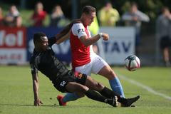 fotbal, příprava, Slavia - Žižkov, Jan Bořil