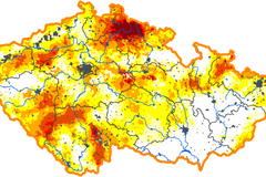 Sucho Česko Srpen 2019