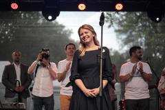 První návštěva - Zuzana Čaputová a koncert na Kampě na její počest